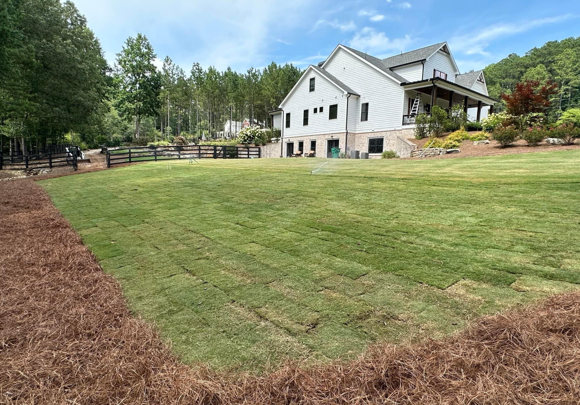 Sod installation in Adairsville, GA